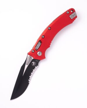 AMPHIBIAN RAM-LOK S/E NOIR PARTIE DENTÉE CANNELÉE ALUMINIUM ROUGE (137RL-2FLRD)