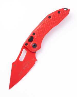 Couteau STITCH S/E STANDARD CERAKOTE, manche et lame rouges avec quincaillerie noire (169-1RD-X5Z4)